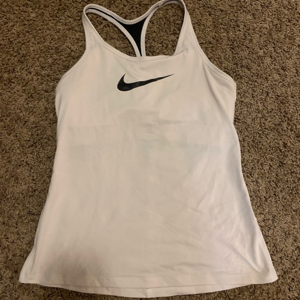 White Nike top